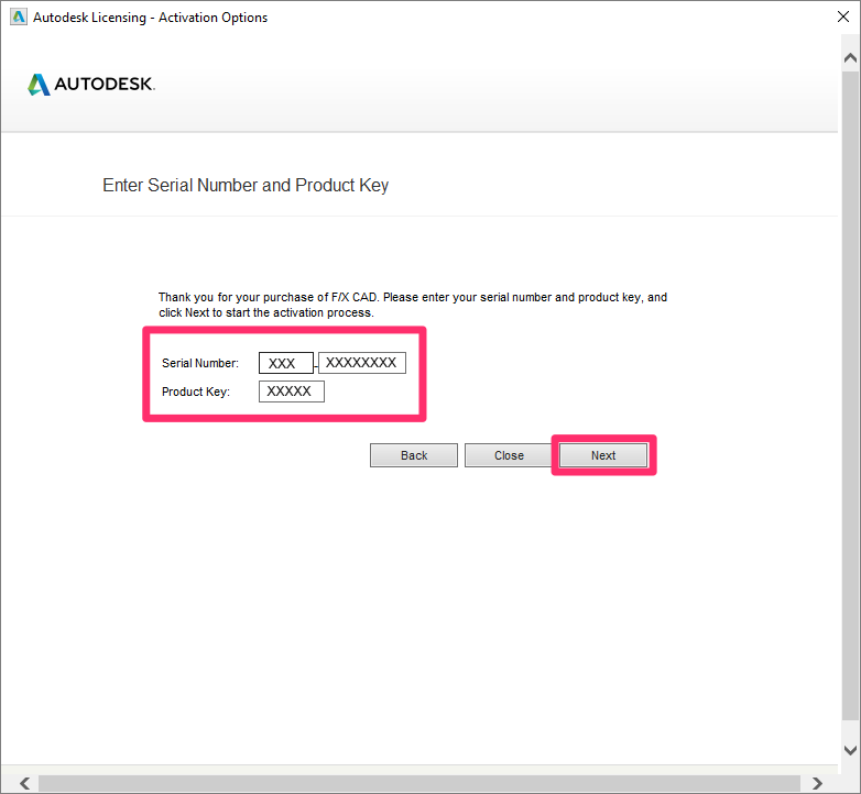 autodesk autocad lt 2014 serial number and product key